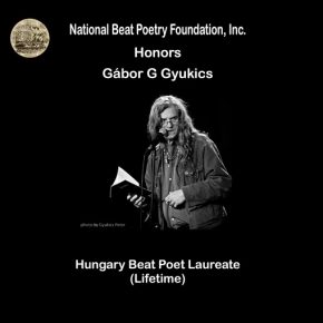 Lifetime Beat Poet Laurate award goes to Hungarian poet Gábor Gyukics